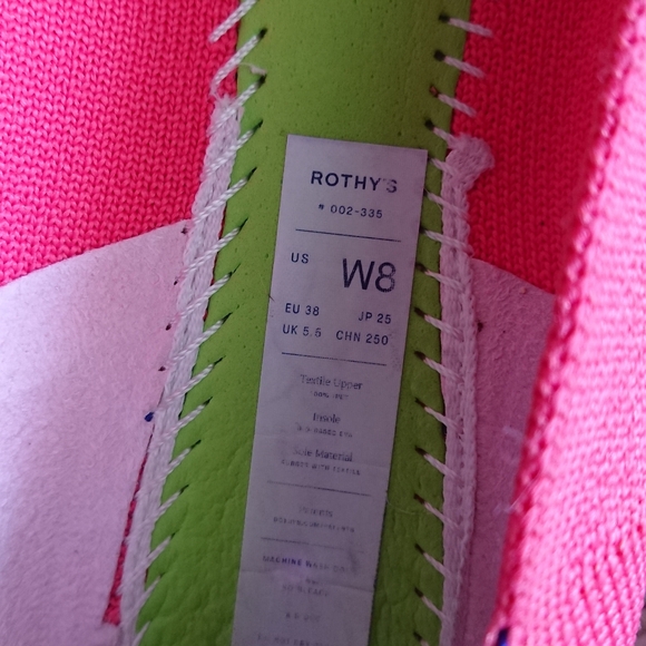 Rothy's the point coral pink flat size 7.5 - Picture 7 of 13